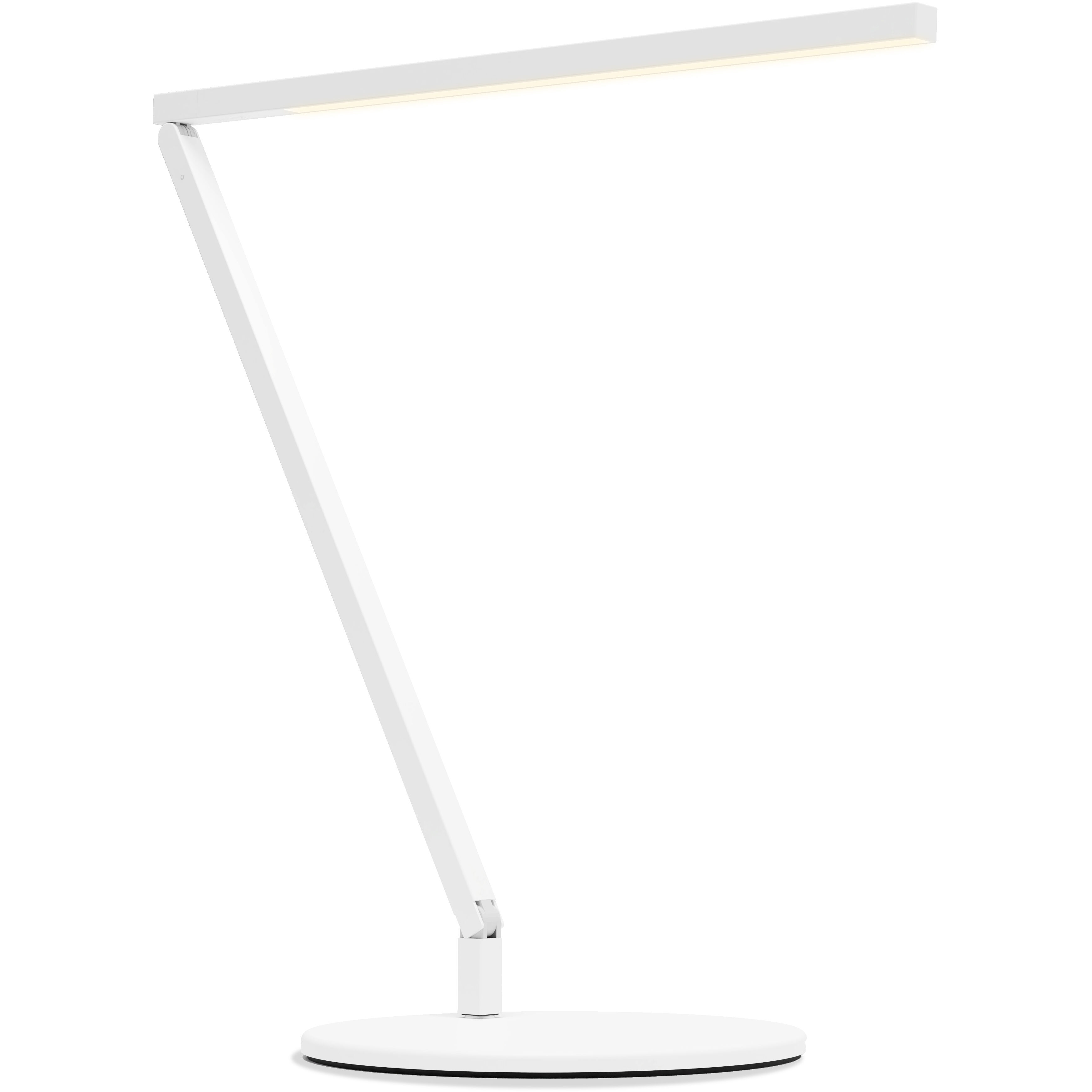 Z-Bar Solo Gen 4 16.75 inch 8.80 watt Matte White Desk Lamp Portable Light